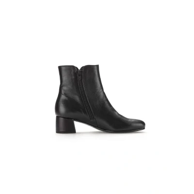 Abbildung von Gabor Stiefelette 5.680, Glattleder, Schwarz, Damen EU 5/38