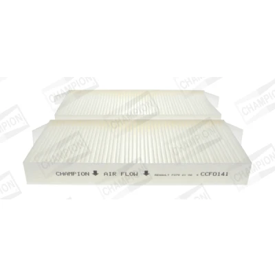 Abbildung von CHAMPION CCF0141 Innenraumfilter Pollenfilter, Partikelfilter 264 131 30 RENAULT: Laguna 3 Grandtour, 3, III Coupe