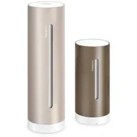 Abbildung von Netatmo Wetterstation ORIGINAL 2. Generation Innen &amp; Außen Temperatur, Luftfeuchtigkeit, Luftqualität, UV, Pollen, Wettervorhersage Kompatibel mit Apple, Alexa, Google Sand NWS S EC