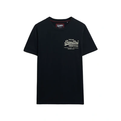 Abbildung von Superdry Vintage LOGO Tokyo Tshirt print, Herren, Größe: Small, Insignia blue