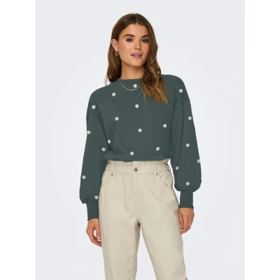 Abbildung von ONLY Sweatshirt ONLBROOKE L/S O NECK FLOWER SWT