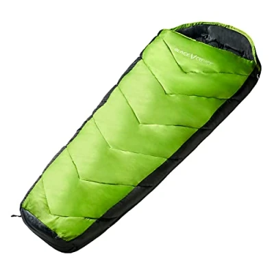 Abbildung von Black Crevice Kinder Schlafsack, grün