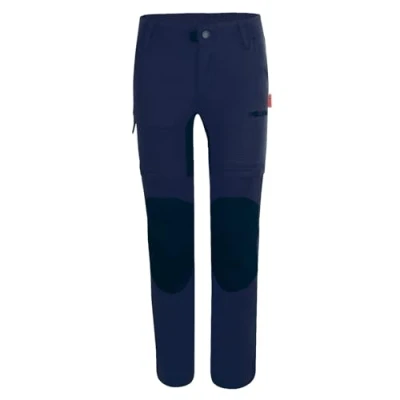 Abbildung von Trollkids Kinder Kids Arendal Pants XT Wanderhose (Dunkelblau 128 D) Zipp Off Hosen