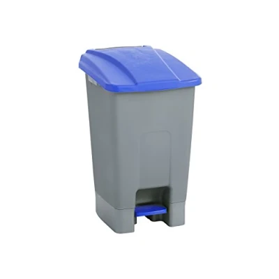 Abbildung von Maya Professional Tools 04309 Mülleimer mit Pedal und Rollen, 70 L