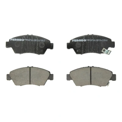 Abbildung von FERODO PREMIER ECO FRICTION FDB776 Bremsbelagsatz mit akustischer Verschleißwarnung ohne Zubehör HONDA: CIVIC 7 Hatchback, CRX 3, 6 Hatchback