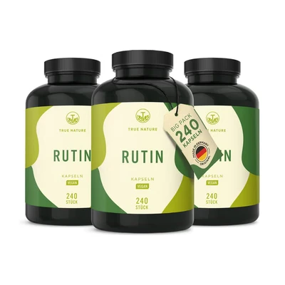 Abbildung von Rutin Kapseln 500mg pro Kapsel Vegan &amp; Made in DE 720 St