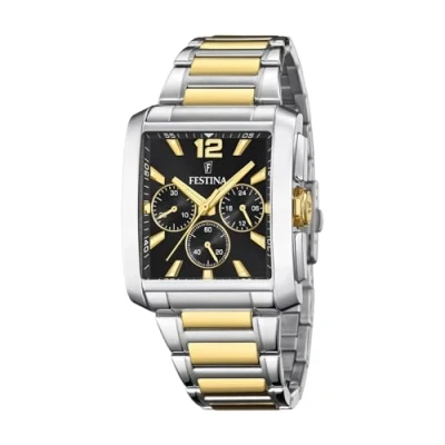 Abbildung von Festina Chronograph, Herren, Größe: One Size, Noir