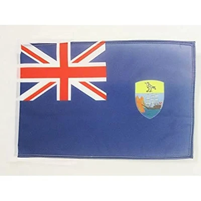 Abbildung von AZ FLAG Flagge St. Helena Insel 45x30 cm Mit Kordel Sainte Fahne 30 x 45 Flaggen