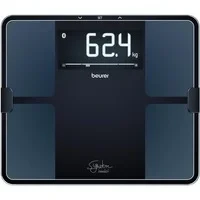 Abbildung von BEURER Körper Analyse Waage BF 915 SignatureLine, Ermittlung von Körperfett, inkl. App, extra große Trittfläche