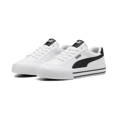 Abbildung von Court Classic Vulcanised Formstrip Sneakers Erwachsene PUMA White Black