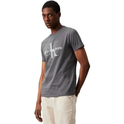 Abbildung von Calvin Klein Jeans T Shirt SEASONAL MONOLOGO TEE mit großem Logodruck