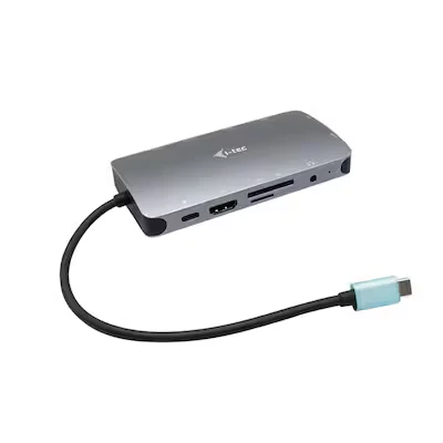 Abbildung von i Tec USB C Metal Nano Dock HDMI/VGA mit LAN + Power Delivery 100 W C31NANODOCKVGAPD