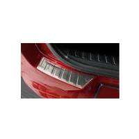 Abbildung von Avisa Edelstahl Heckstoßstangenschutz kompatibel mit Ford Puma 2019 &#039;Ribs&#039; (2 teilig)