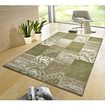 Abbildung von HANSE Home Teppich &quot;Bloques&quot;, rechteckig, Kurzflor, Weich, Mehrfarbig, Wohnzimmer, Schlafzimmer, Esszimmer