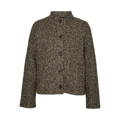 Abbildung von Vero Moda Vmhayli Strickjacke, Damen, Größe: Small, Silver mink