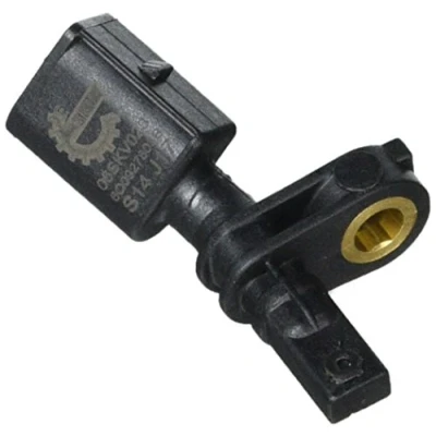Abbildung von ESEN SKV 06SKV023 ABS Sensor Vorderachse 2 polig 12V elektrisch schwarz oval Male VOLKSWAGEN: Touran I, Polo IV Schrägheck, Golf Plus / Crossgolf
