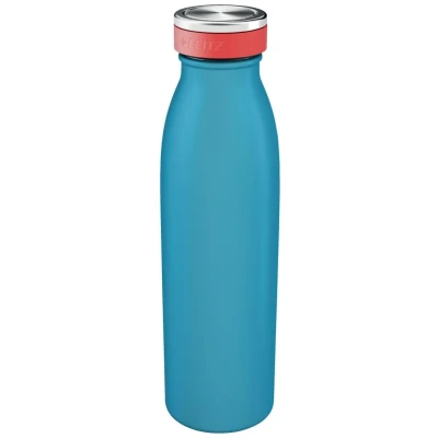 Abbildung von Leitz Trinkflasche, Wärmeisolierung für Warm und Kalt Getränke, Wiederverwendbar, Edelstahl, Sanftes Blau, Cosy Serie, 90160061