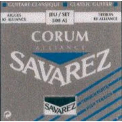 Abbildung von CUERDAS GUITARRA CLASICA Savarez (500/AJ) Corum Alliance Azul (Juego Completo)