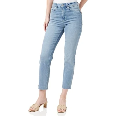 Abbildung von pieces Regular fit Jeans Delly (1 tlg) Plain/ohne Details