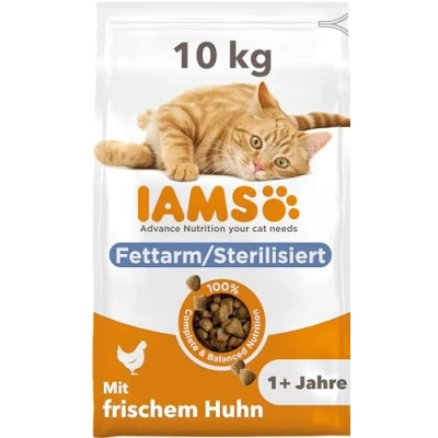 Abbildung von 10 kg Iams Katze Adult Overweight/Sterilised...