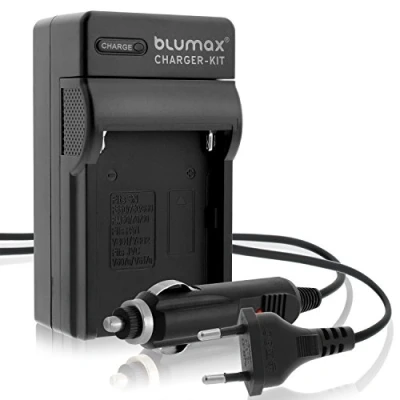 Abbildung von Blumax NP FM500H Ladegerät passend zu diversen Sony Kameramodellen