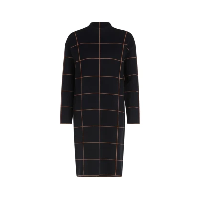 Abbildung von Betty Barclay Strickkleid, Damen, Größe: 46, Patch black brown