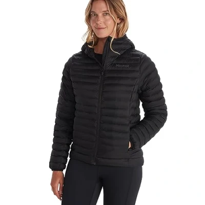 Abbildung von Marmot Damen Wm&#039;s Echo Featherless Hoody, Ultra leichte isolierte Winterjacke, warme Outdoorjacke mit Kapuze, wasserabweisende Steppjacke, winddichte Funktionsjacke, klein packbar