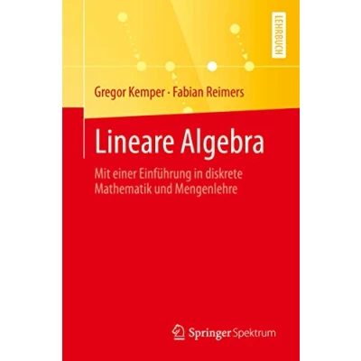 Abbildung von Lineare Algebra: Mit einer Einführung in diskrete Mathematik und Mengenlehre