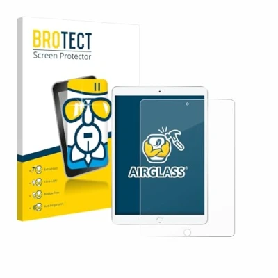 Abbildung von BROTECT Schutzglas für Apple iPad Air 2019 (3. Gen.) Schutzfolie Panzer Folie Glas [Extrem Kratzfest 9H, Anti Fingerprint, Ultra Transparent]