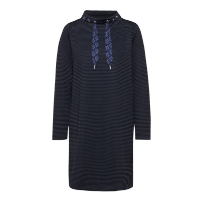 Abbildung von Cecil Ottoman Freizeitkleid, Damen, Größe: Small, Blau