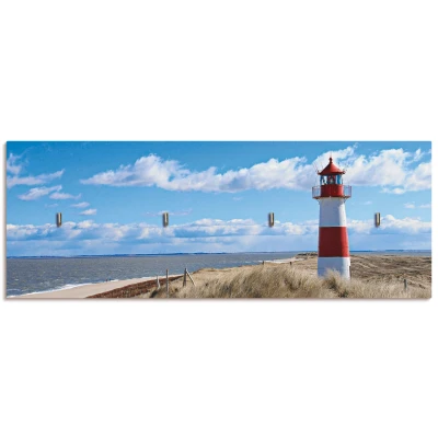 Abbildung von Artland Hakenleiste &quot;Leuchtturm Sylt&quot;, MDF
