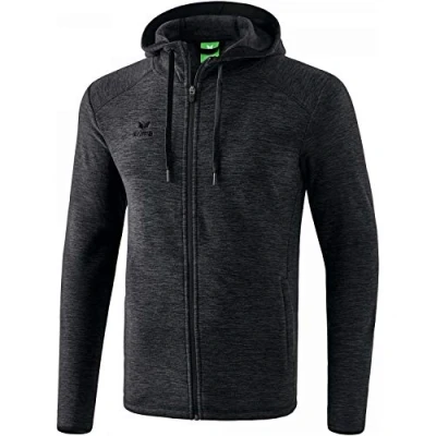 Abbildung von Erima Sweatjacke, Herren, Größe: Large, Schwarz