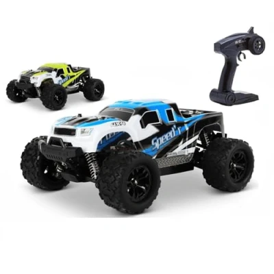 Abbildung von Blij&#039;r RC Auto Speed&#039;r ferngesteuertes 45 km/h, 1:18, 2 Akkus, Monstertruck (Komplettset), Ersatzkarosserie