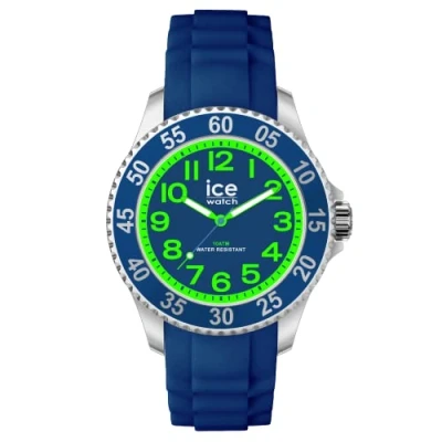 Abbildung von ICE Watch steel Dino Silbergraue Jungenuhr mit Silikonarmband 020362 (Small)