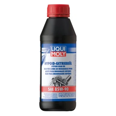 Abbildung von LIQUI MOLY Hypoid Getriebeöl (GL5) SAE 85W 90 500 ml Hydrauliköl Art. Nr.: 1404, farblos