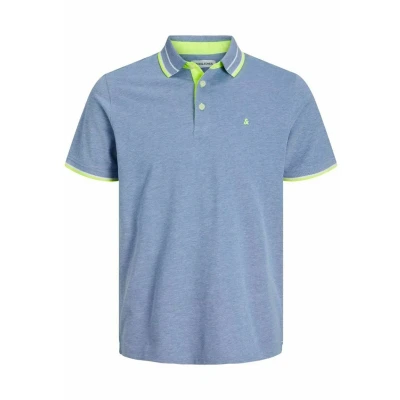 Abbildung von Jack &amp; Jones Epaulos SS NOOS Poloshirt, Herren, Größe: XS, Bright cobalt