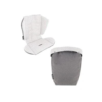 Abbildung von TWISTSHAKE Sitzauflage und Fußsack Set für Tour Kinderwagen, Grau