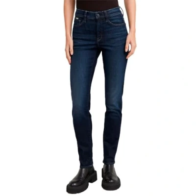 Abbildung von G STAR ACE SLIM FIT Straight Jeans Leg, Damen, Größe: 28x30, Worn in zonal wind