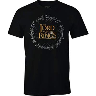 Abbildung von The Lord Of Rings Herren Melotrmts003 T Shirt, Schwarz, L