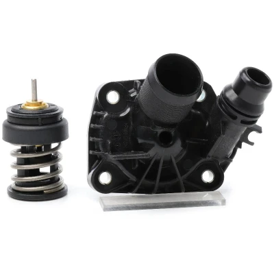 Abbildung von METZGER 4006369 Kühlwasserthermostat 85 mit Dichtung Flansch unten MINI: Schrägheck, Cabrio, BMW: 2 Active Tourer, Gran Tourer