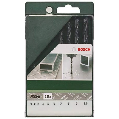 Abbildung von Bosch DIY 10tlg. Metallbohrer Set HSS R rollgewalzt