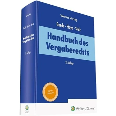 Abbildung von Handbuch des Vergaberechts: von Fachanwälten für Vergaberecht: Vorauflage unter Fachanwalts Vergaberecht
