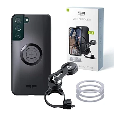 Abbildung von SP CONNECT Bike Bundle II SPC+ kompatibel mit Samsung S22+ Handyhalter für Fahrradlenker Mountainbike Rennrad Handy Halterung