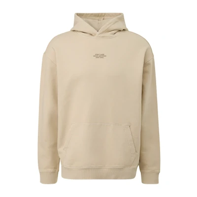 Abbildung von QS Kapuzenpullover, Herren, Größe: Small, Beige