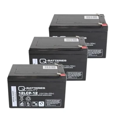 Abbildung von Ersatzakku AGM Batterie für Kinderfahrzeug 3 x 12V 13Ah