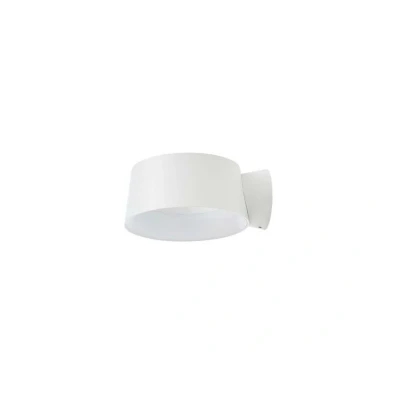Abbildung von LOOM DESIGN LED Wandleuchte Cookie, weiß, Aluminium, Ø 15 cm