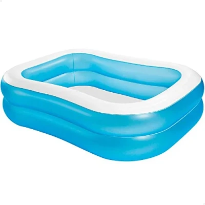 Abbildung von Erwachsene Schwimmen Pool mit Filterpumpe und Leiter Prisma Frame Hellgrau