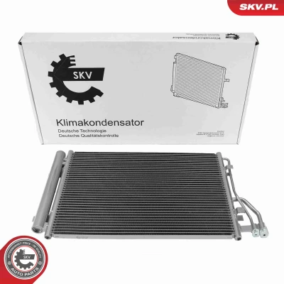 Abbildung von ESEN SKV 86SKV126 Klimakondensator mit Trockner Aluminium 543mm HYUNDAI: ix20