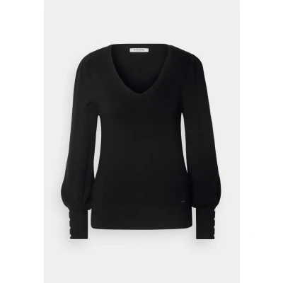 Abbildung von Morgan Damen Pull Col V Manches Fantaisies 212 moteur Pullover, Schwarz, Medium