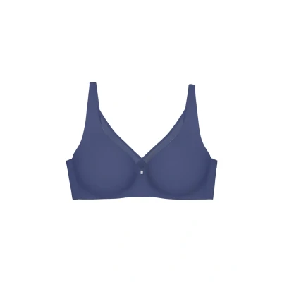 Abbildung von Triumph TRUE Shape Sensation Minimizerohne Triangel BH, Damen, Größe: 100D, Vintage denim